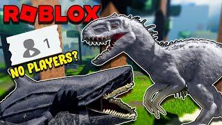 I Found a NEW Dinosaur Game on Roblox that NOBODY Plays!