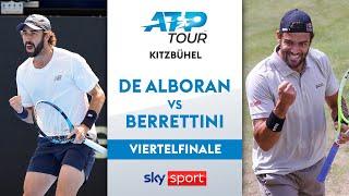 De Alboran  vs. Berrettini  - Viertelfinale | Generali Open Kitzbühel 2024 | Highlights