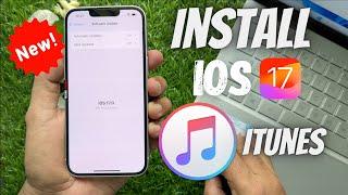 How to Download and install iOS 17 via iTunes (2023)