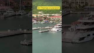 St Thomas Cruise Port from  M/S Zuiderdam #travel #cruises