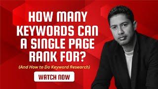 How to Rank One Website For Multiple Keywords  | Part 1