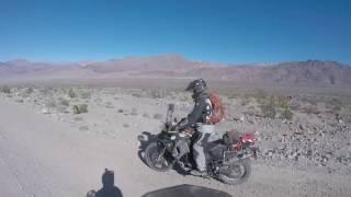 Death Valley / Saline Valley Road / Salt Lake on BMW adventure bikes