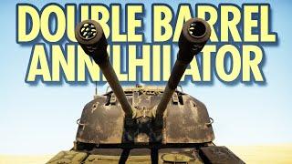 Double Barrel ANTI-EVERYTHING has Proximity-Fuse Shells - WZ305