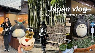 japan vlog  Kanazawa, Kyoto & Arashiyama ⋆.˚ 