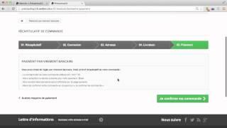 Démonstration du module récapitulatif de commande après paiement pour Prestashop