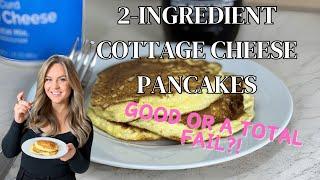 Can you make pancakes out of eggs and Cottage Cheese?!