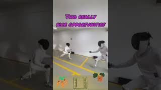 Two nice window of opportunities | Giving the bait & hit just before he comes | Nice fencing hits 