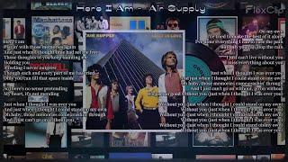 Here I Am -  Air Supply (Lyrics) - Greatest Hits Golden Oldies but Goodies