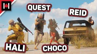 Taking out the TRASH || Multi POV feat. @chocoTaco, QuestFPS & Reid