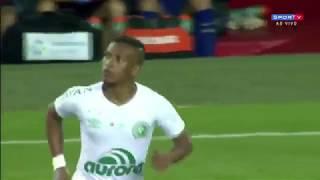 Chapecoense crash survivor receives standing ovation after being subbed off vs. Barcelona