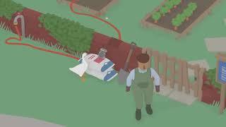 Lock the Groundskeeper Out of the Garden | Untitled Goose Game