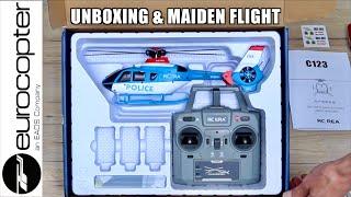 Eurocopter EC135 | Unboxing & Maiden Flight | RC ERA C123