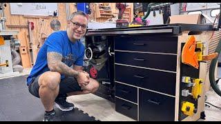 Preview Party for Under Table Saw Storage Cabinet with Marc Spagnuolo | Join us!