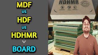 MDF vs HDF vs MDHMR Board | Which is Best and Why in Hindi | Learning Civil Technology