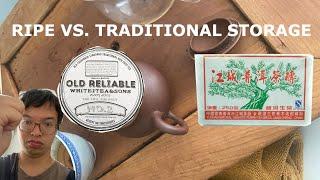 Ripe Pu'erh vs. Traditionally Stored Raw Pu'erh [Inbetweenisode 369]