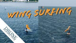 Wing Surfing | Jurata | Drone video in 4K