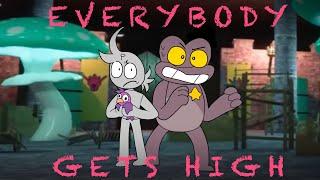 EVERYBODY GETS HIGH . Animation Meme . Garten of BanBan 4