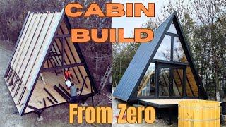 Building an A-Frame Cabin in 3 Days: Our Prefabricated Kit Journey