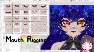 Live2D tutorial - Realistic mouth form rigging (mouth x and cheek puff)