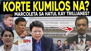 BREAKING NEWS! KUMANTA na ang K0RTE MARCOLETA TUMESTlG0 sa BPI ni DUTERTE? TRILILING may HATOL-NA?