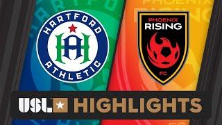 7.26.2024 | Hartford Athletic vs. Phoenix Rising FC - Game Highlights