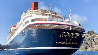 Solo Travel on Japan's Luxury Cruise Ship Nippon Maru, 1695 USD/Night (4K Trip Vlog)