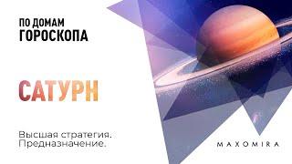 Высшая стратегия. Предназначение. Сатурн в домах гороскопа. Ведическая астрология. Max Omira.