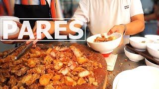 Beef Pares | Pares Bagnet - Viral Street Food | Mr. Pares Quezon City | Filipino Street Food