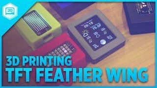 TFT FeatherWing 3D Printed Case