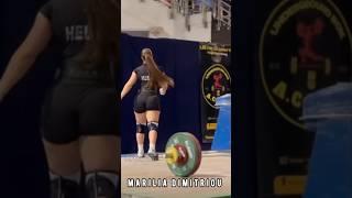 Marilia Dimitriou #weightlifting #motivation #cleanandjerk #angkatbesi