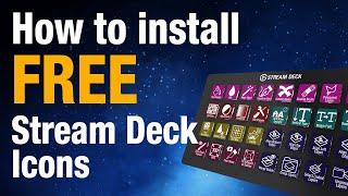 How to Install Free Stream Deck Icons