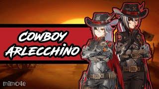 Cowboy Arlecchino Outfit Showcase