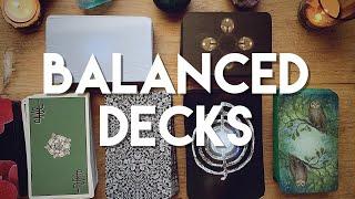 My Balanced Tarot Decks-Divine Feminine & Divine Masculine