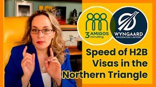 Speed of H2B Visas in the Northern Triangle