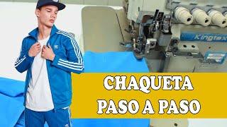 CHAQUETA DE HOMBRE TIPO ADIDAS|Tips De Confección