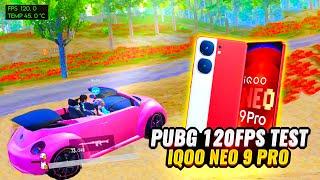 120FPS TEST WITH FPS METER IN 3.4 UPDATE  IQOO NEO 9 PRO SMOOTH+ULTRA EXTREME PUBG / BGMI TEST 2024