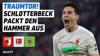 FC Augsburg - Borussia Mönchengladbach | Bundesliga Tore und Highlights 6. Spieltag