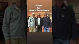 Great support from Coach’s Bobby Pruett & Red Dawson! #Mandt4Commission #VoteMandt