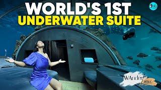 World's FIRST Underwater Suite, AED 80,000 A Night | WanderLuxe Ep 5 | Curly Tales ME