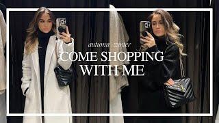 COME SHOPPING WITH ME | ZARA H&M MANGO | Kate Hutchins