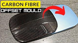 How to make a Carbon Fibre cover. OFFSET MOULD Using Sheetwax (Carbon Fiber)