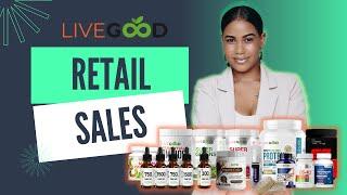 LiveGood 50 percent Retail Sales Commissions