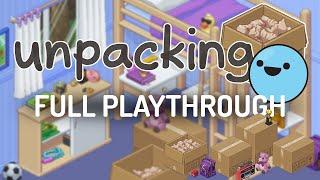 Unpacking | Steam Full Gameplay (No Commentary)