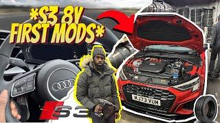 *THE FIRST MODS ON MY NEW AUDI S3 8Y!!!*