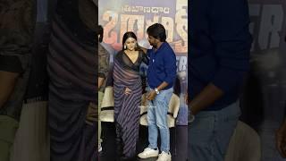 Actor Satyam Rajesh & Actress Sanchi Rai At Tribanadhari Barbarik Teaser Launch Event