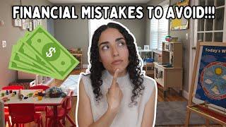 Biggest Financial Mistakes Home Daycare Owners Make