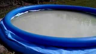 Надувной бассейн Intex Easy Set Pool (какую воду набирать)