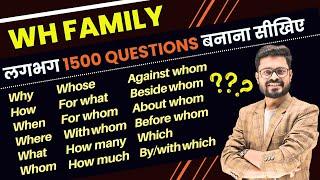 Wh Family Words Practice in 30 Min | How to Ask Questions | English Speaking Practice