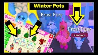 NEW Adopt Me Winter Holiday Update Christmas Pets 2020 | How to get the Frost Fury ROBLOX ADOPT ME