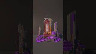 I'm building cathedral windows with Vahaanmc and bismuthief! #shorts #minecraft #minecraftbuilding